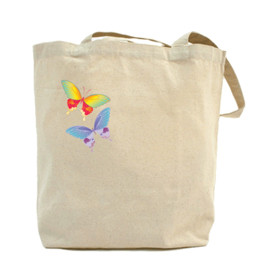 Сумка шоппер Две бабочки