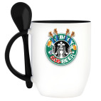 Кружка с ложкой