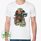 Мужская футболка органик