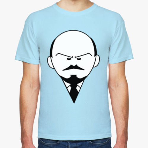 Футболка с принтом Ленин