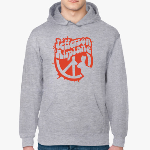 Толстовка худи с принтом Jefferson Airplane