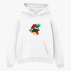 Толстовка худи оверсайз