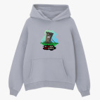 Толстовка худи оверсайз