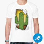 Мужская спортивная футболка