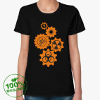 Женская футболка органик