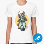 Женская спортивная футболка