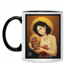 Кружка двухцветная