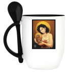 Кружка с ложкой