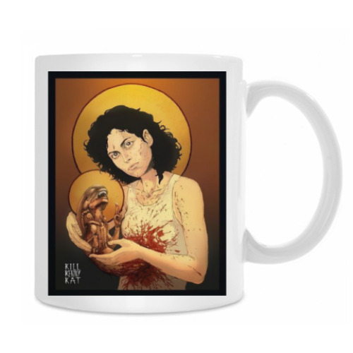 Кружка Сигурни Уиверни с малышом