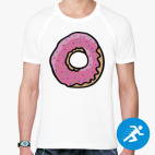 Мужская спортивная футболка