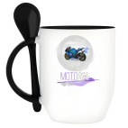 Кружка с ложкой