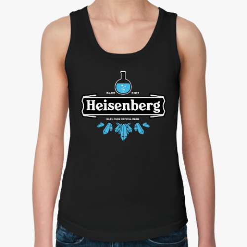 Женская майка с принтом Heisenberg