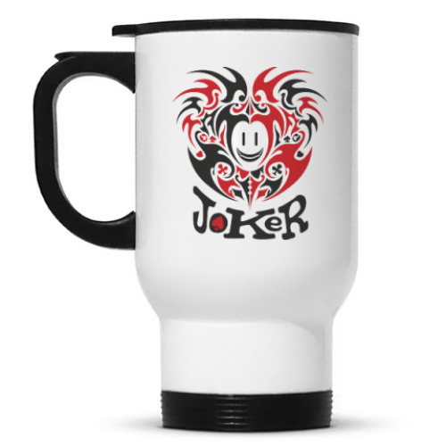 Кружка-термос с принтом Джокер