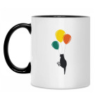 Кружка двухцветная