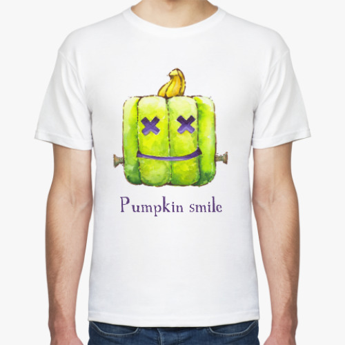 Футболка с принтом Тыква Франкенштейн