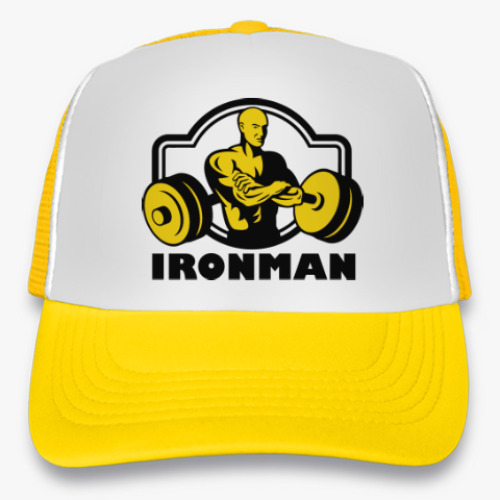 Кепка-тракер с принтом Ironman