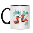 Кружка двухцветная