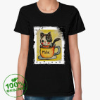 Женская футболка органик