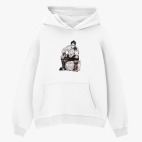 Толстовка худи оверсайз