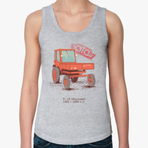 Женская майка с принтом Т16 Шассик