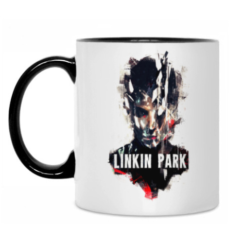 Кружка с принтом Linkin Park