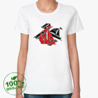 Женская футболка органик