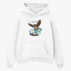 Толстовка худи оверсайз