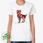 Женская футболка органик