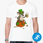 Мужская спортивная футболка