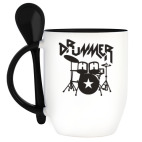 Кружка с ложкой