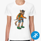 Женская спортивная футболка