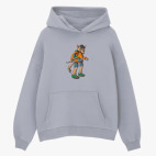 Толстовка худи оверсайз