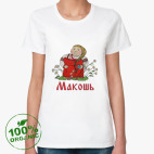 Женская футболка органик