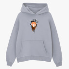 Толстовка худи оверсайз