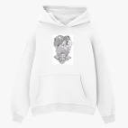 Толстовка худи оверсайз