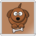 Собачка с косточкой