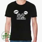 Мужская футболка органик