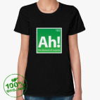 Женская футболка органик