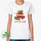 Женская футболка органик