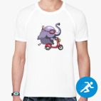 Мужская спортивная футболка