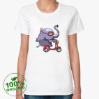 Женская футболка органик