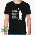 Мужская футболка органик