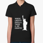 Женская рубашка поло