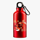 Металлическая бутылка 400 мл UV-DTF