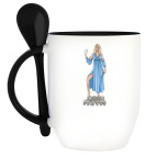 Кружка с ложкой