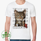 Мужская футболка органик