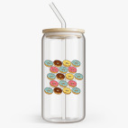 Банка с бамбуковой крышкой