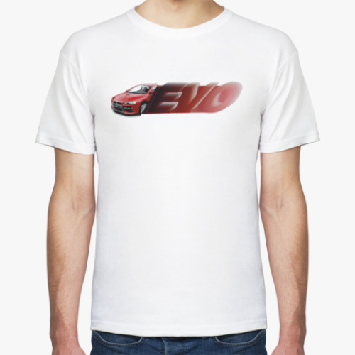 Футболка с принтом EVO