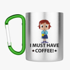 Кружка с карабином