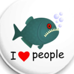 I love people